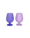 P: STEMM I Reusable Wine Glass- Avignon/Tanzanite + Amethyst