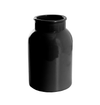 Glass Botany Bottle Black (16x25cmH)