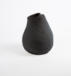 Gaia Vase Black Tall