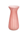 Lynne Posy Glass Vase Matte Pink