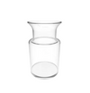 Glass Clear Toby Vase small L 14cm W 14cm H 23cm